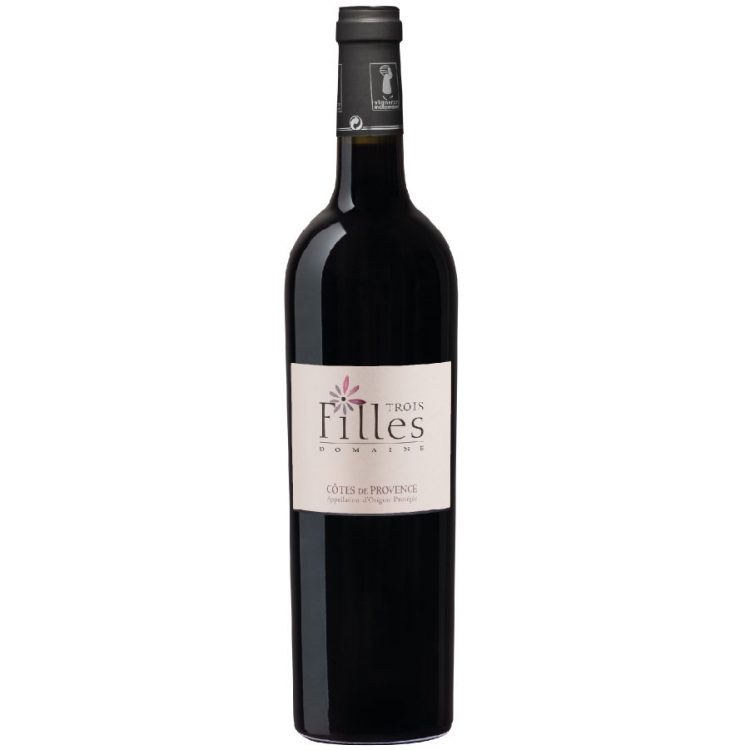 domaine des trois filles côtes de Provence rouge 2018